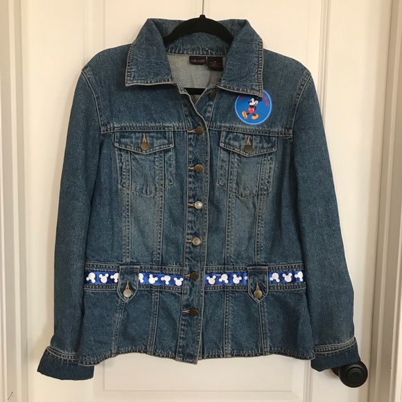 Custom Disney Themed Denim Jacket - Picture 2 of 8
